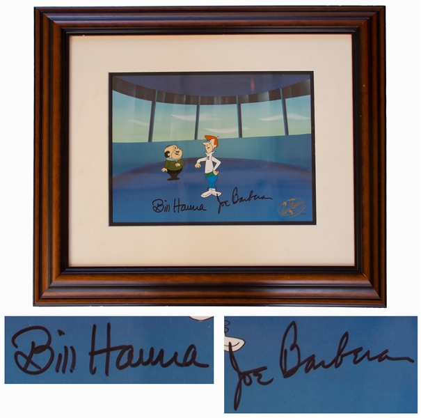 Hanna & Barbera Signed Original Hand-Painted Production Cel for ''The Jetsons''